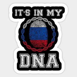 Russia  It's In My DNA - Gift for Russian From Russia Sticker